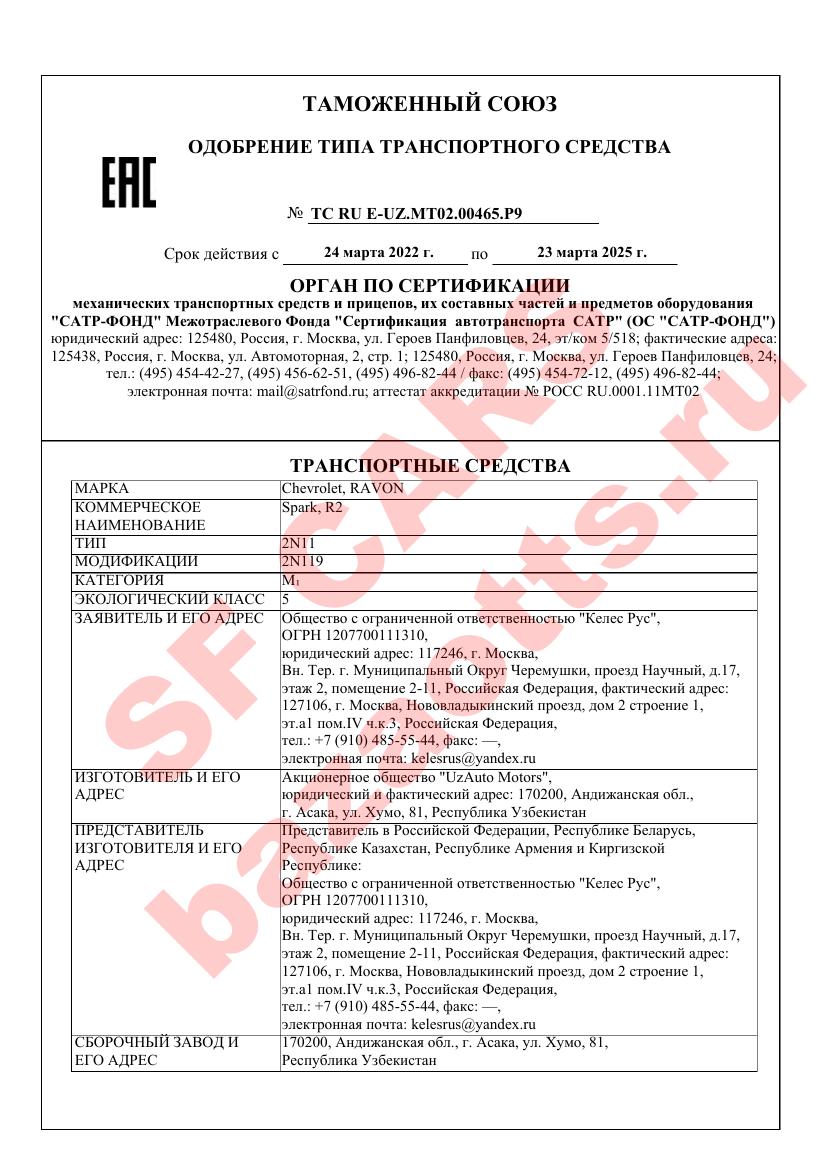 Первая страница файла