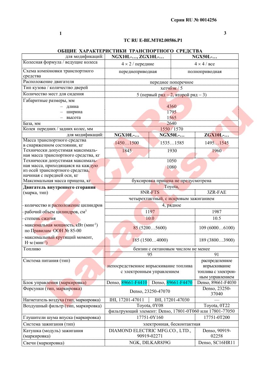 Первая страница файла
