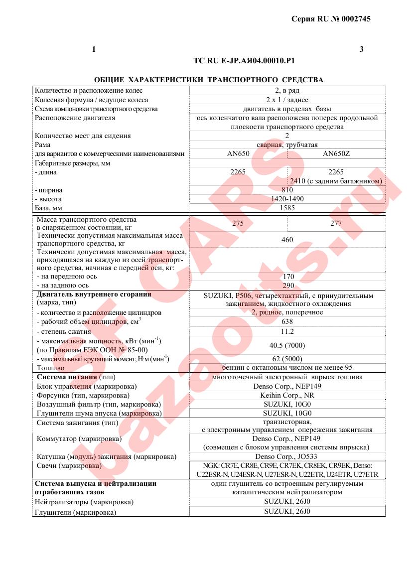 Первая страница файла