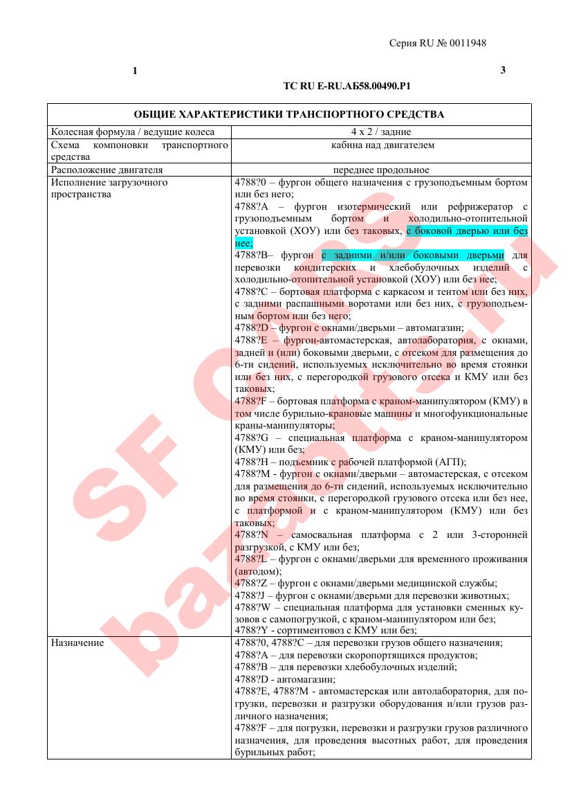 Первая страница файла