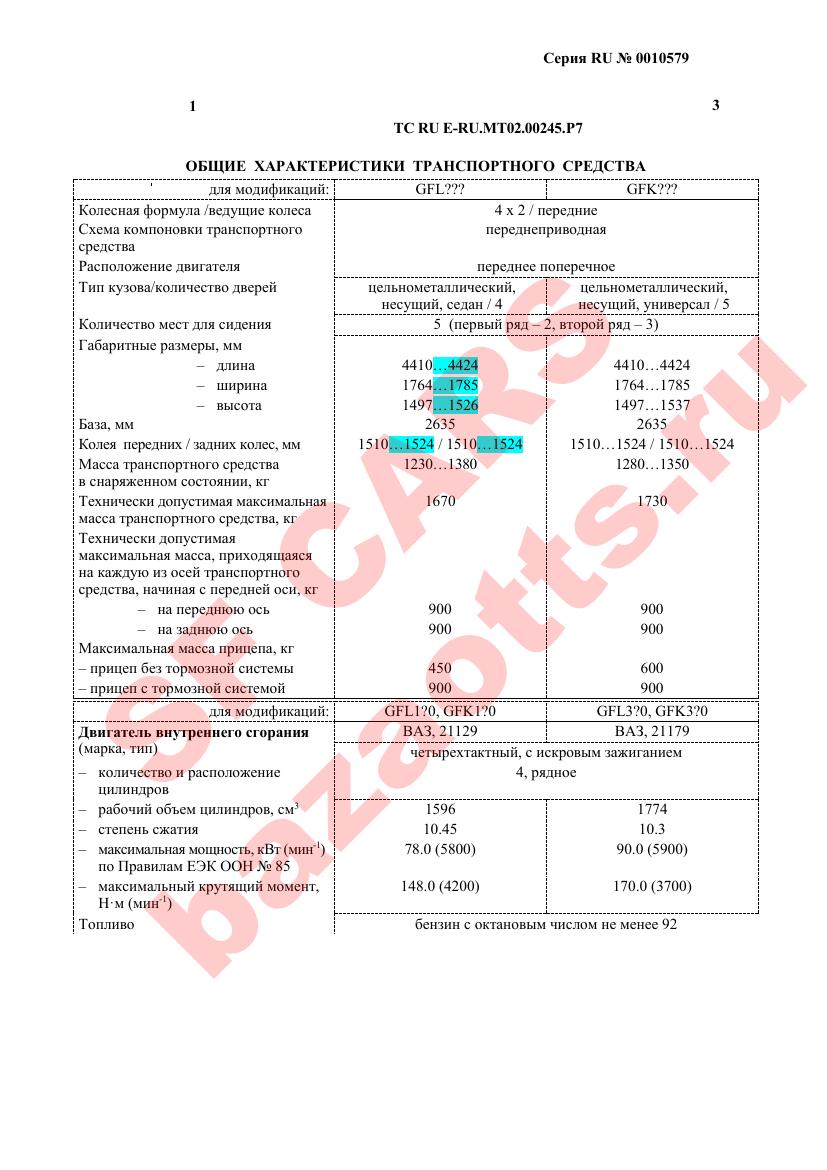 Первая страница файла