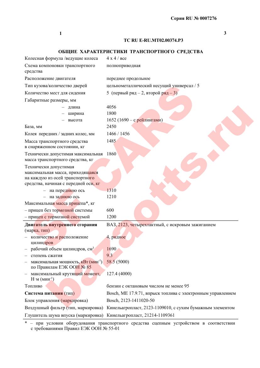 Первая страница файла