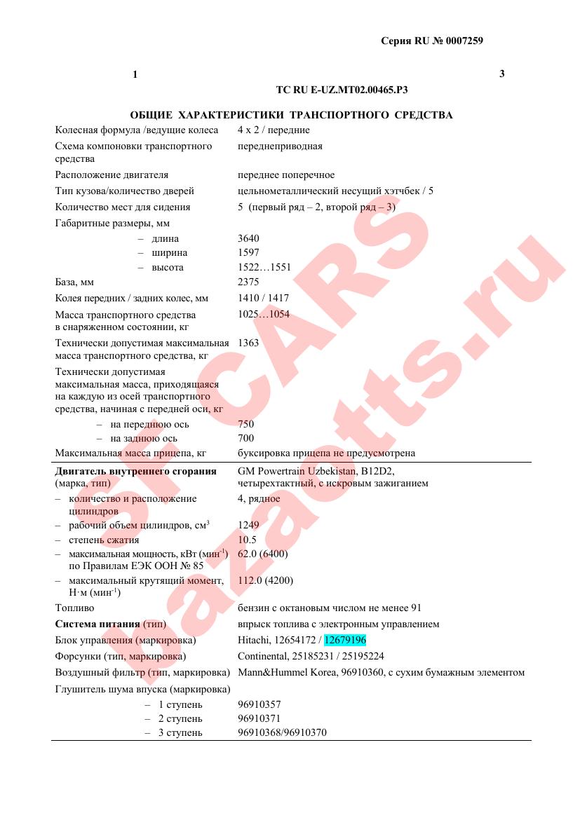 Первая страница файла